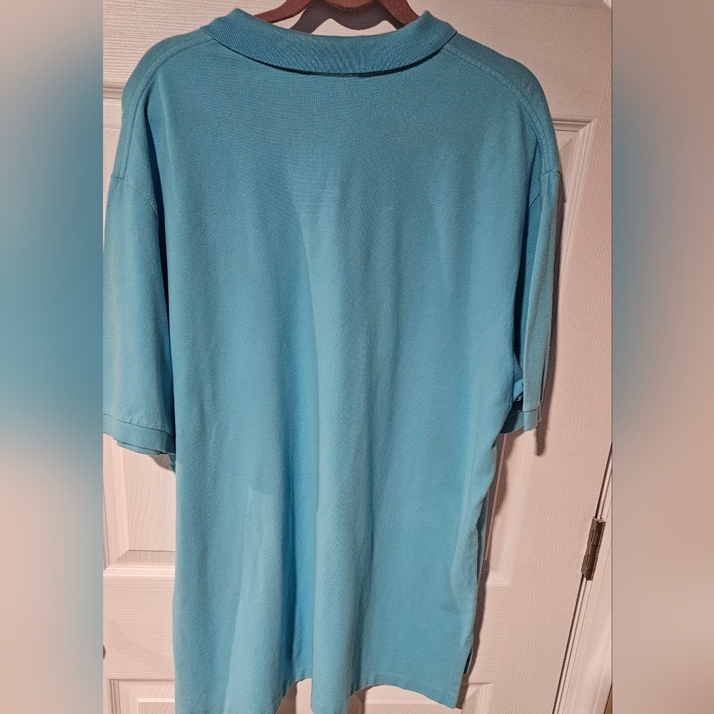 Polo by Ralph Lauren Men's Sky Blue Polo Shirt - Picture 3 of 3